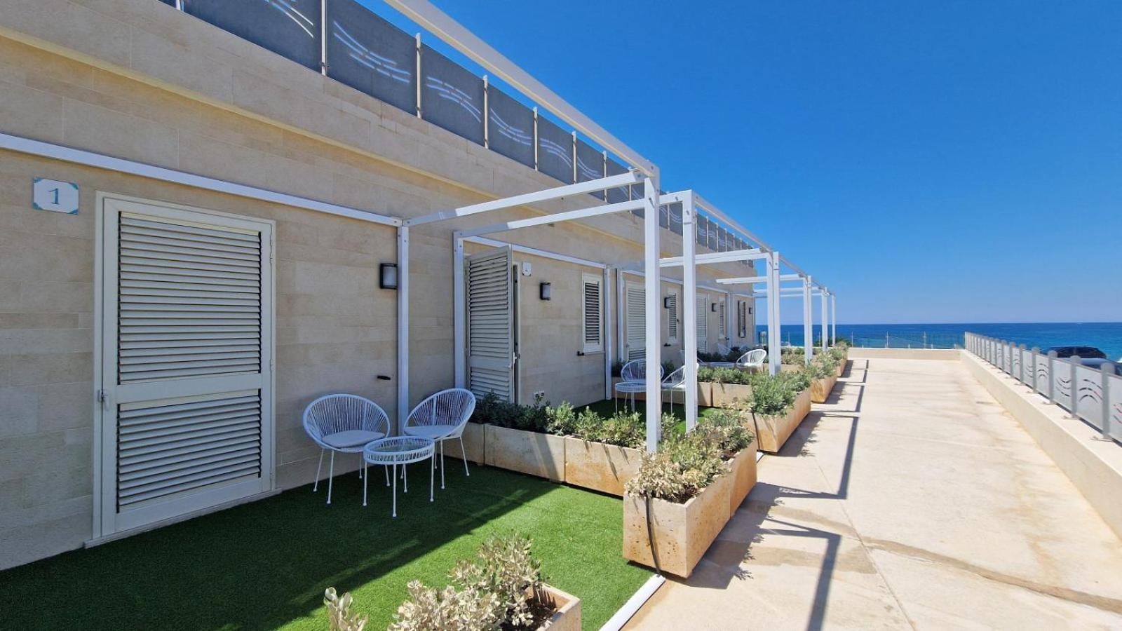 Preferisco B&B E Trattoria Sul Mare 토레 수다 외부 사진
